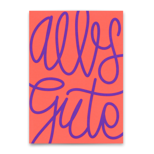 Deli Cards Postkarte "Alles Gute Swing" | Besondere Karte zum Gratulieren