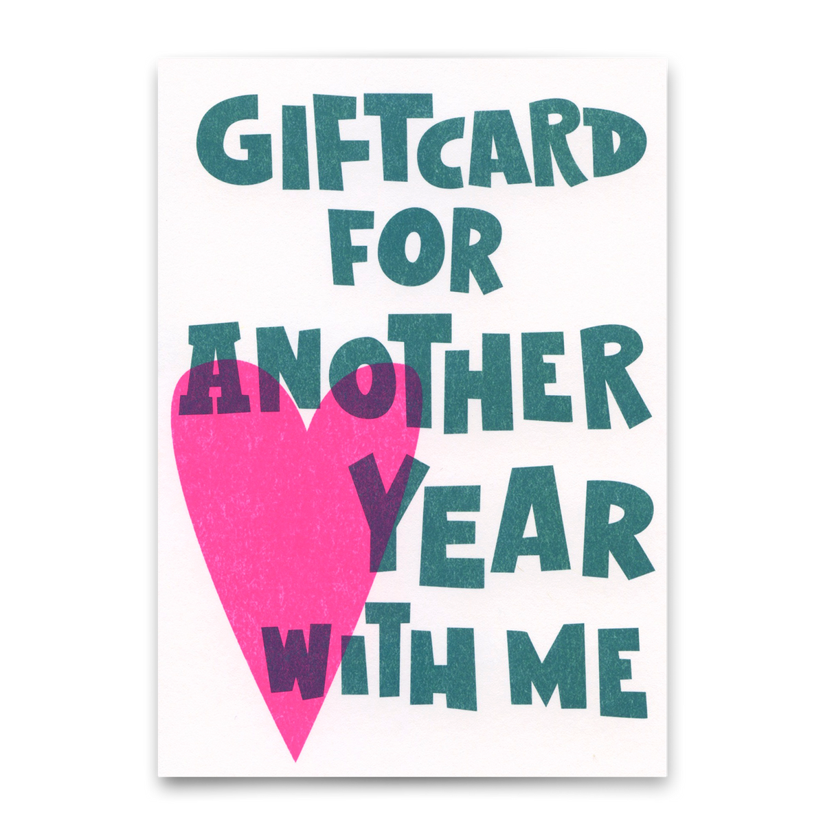 Deli Cards Postkarte "Another year" | Lustige Gutschein-Karte für jeden Anlass