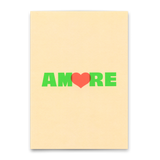 Deli Cards Postkarte "Amore" | Coole Karte für Verliebte