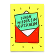 Deli Cards Postkarte "Schon wieder ein Gutschein" | Lustige Gutschein-Karte