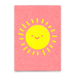 Deli Cards Postkarte "Smiling sun" | Schöne Karte für jeden Anlass