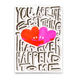 Deli Cards Postkarte "You are the best thing" | Schöne Karte für Verliebte