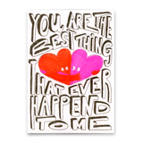 Deli Cards Postkarte "You are the best thing" | Schöne Karte für Verliebte