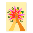 Deli Cards Postkarte "Congrats Clap" | Coole Karte für jeden Anlass