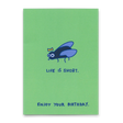 Deli Cards Postkarte "Life is short" | Lustige Karte zum Geburtstag