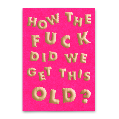 Deli Cards Postkarte "This old" | Lustige Karte zum Geburtstag
