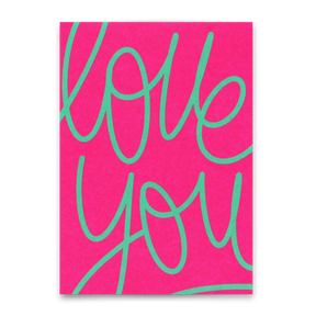 Deli Cards Postkarte "Love you Swing" | Besondere Karte für Verliebte
