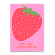 Deli Cards Postkarte "Your are berry special" | Lustige Karte für Verliebte