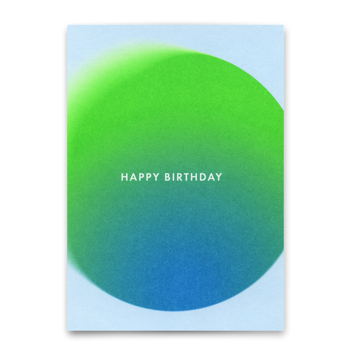 Deli Cards Postkarte "Happy Birthday Blur" | Besondere Karte zum Geburtstag