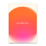 Deli Cards Postkarte "Oh happy day Blur" | Besondere Karte für jeden Anlass