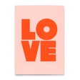 Deli Cards Postkarte "Love Red" | Coole Karte für Verliebte