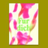 Deli Cards Postkarte "Für dich Blurred" | Ausgefallene Karte für jeden Anlass