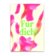 Deli Cards Postkarte "Für dich Blurred" | Ausgefallene Karte für jeden Anlass