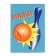 Deli Cards Postkarte "Strike" | Coole Karte zum Gratulieren