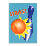 Deli Cards Postkarte "Strike" | Coole Karte zum Gratulieren