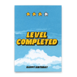 Deli Cards Postkarte "Level completed" | Coole Karte zum Gratulieren