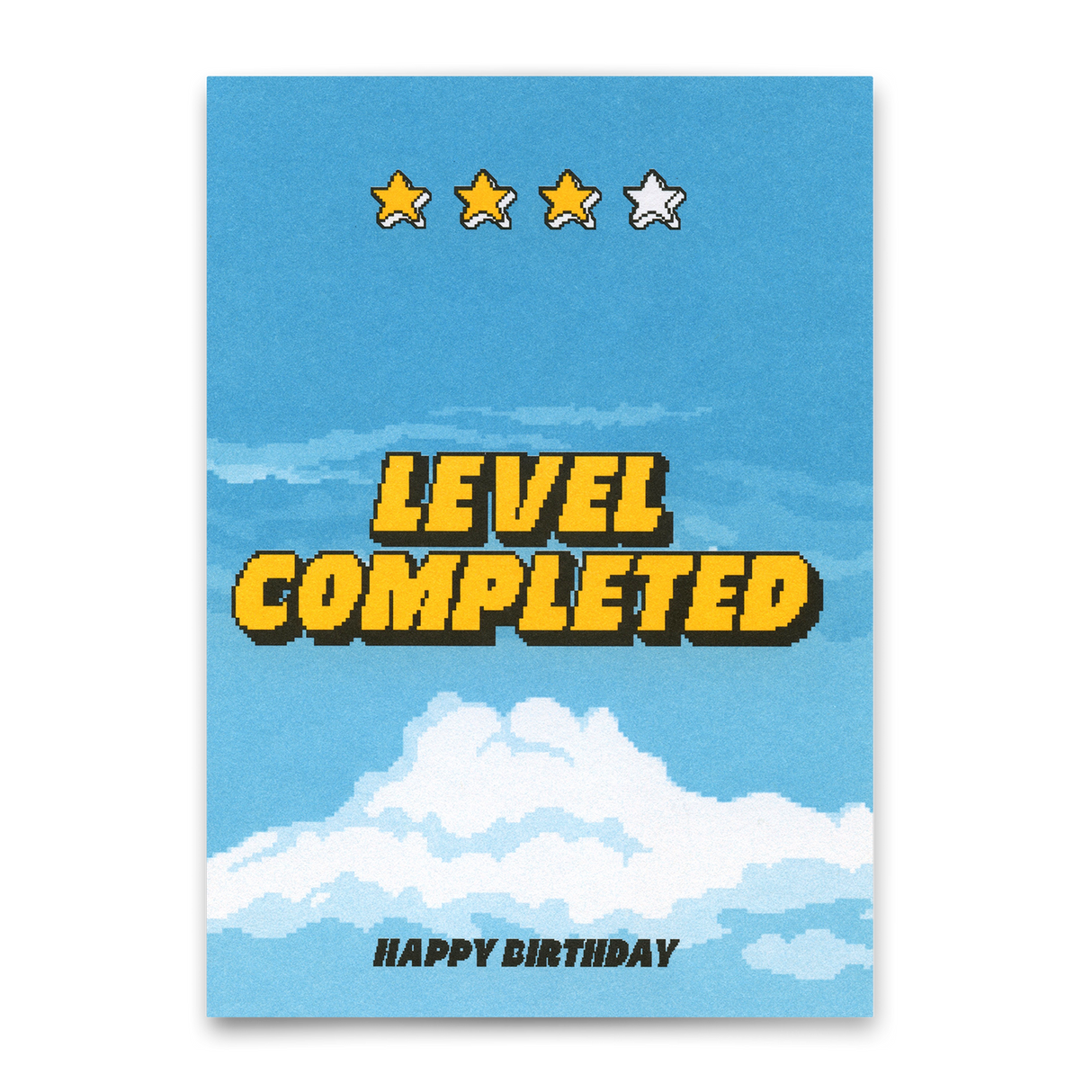 Deli Cards Postkarte "Level completed" | Coole Karte zum Gratulieren