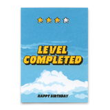 Deli Cards Postkarte "Level completed" | Coole Karte zum Gratulieren