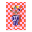 Deli Cards Postkarte "Happy Birthday Vase" | Schöne Karte zum Geburtstag