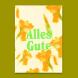 Deli Cards Postkarte "Alles Gute Blume Blurred" | Besondere Karte zum Geburtstag