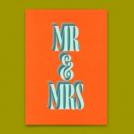 Deli Cards Postkarte "Mr & Mrs Vol. 2" | Coole Karte zur Hochzeit