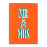 Deli Cards Postkarte "Mr & Mrs Vol. 2" | Coole Karte zur Hochzeit