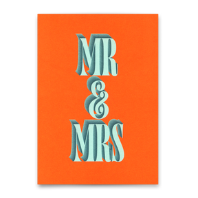 Deli Cards Postkarte "Mr & Mrs Vol. 2" | Coole Karte zur Hochzeit