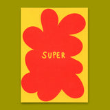 Deli Cards Postkarte "Super Abstrakt" | Coole Karte für jeden Anlass