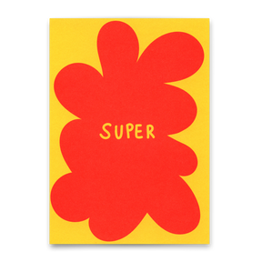 Deli Cards Postkarte "Super Abstrakt" | Coole Karte für jeden Anlass