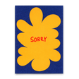 Deli Cards Postkarte "Sorry Abstrakt" | Besondere Karte zum Entschuldigen