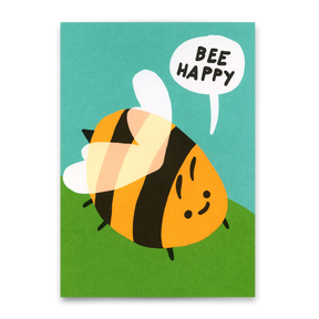Deli Cards Postkarte "Be Happy" | Schöne Karte für jeden Anlass