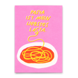 Deli Cards Postkarte "Lasta-Pasta" | Lustige Karte mit Spruch