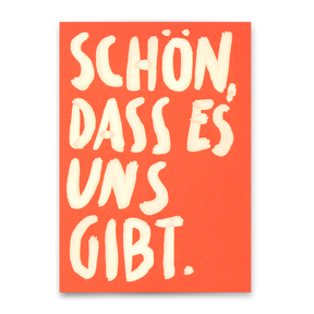 Deli Cards Postkarte "Schön, dass …" | Besondere Karte für Verliebte