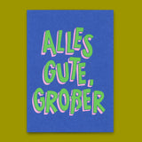 Deli Cards Postkarte "Alles Gute, Großer" | Besondere Karte zur Gratulation