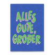 Deli Cards Postkarte "Alles Gute, Großer" | Besondere Karte zur Gratulation