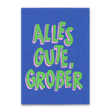 Deli Cards Postkarte "Alles Gute, Großer" | Besondere Karte zur Gratulation