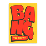 Deli Cards Postkarte "Bang" | Ausgefallene Karte zur Gratulation