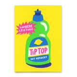Deli Cards Postkarte "Tip Top" | Coole Karte zur Gratulation