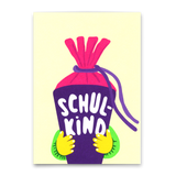 Deli Cards Postkarte "Schulkind" | Schöne Karte für den Schulstart