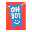 Deli Cards Postkarte "Oh Boy" | Coole Karte für jeden Anlass
