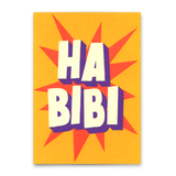Deli Cards Postkarte "Habibi" | Lustige Karte für jeden Anlass