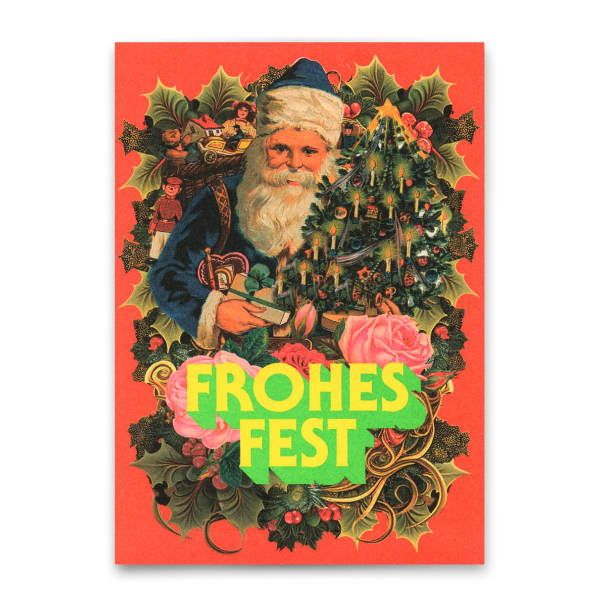Postkarte "Poesie Nikolaus" | Besondere Postkarte zu Weihnachten