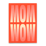 Deli Cards Postkarte "Mom Wow" | Coole Karte zum Muttertag