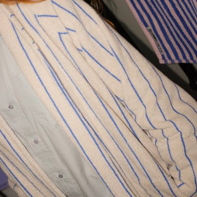 BONGUSTA Bademantel „Naram Moon Beam & Ultramarine S/M“ | Zum Einkuscheln | Bongusta
