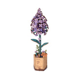 Rolife DIY-Blume „Lilac“ | Zarte Holzblume | Rolife