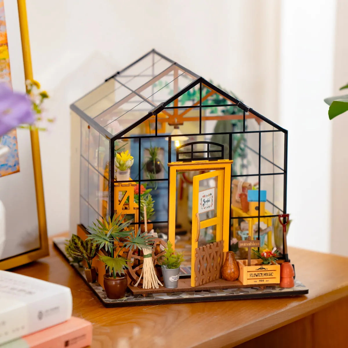 Rolife DIY-Set Rolife “Cathy's Flower House” | Holz | Romantisch & Filigran