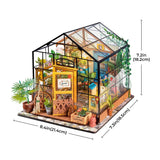 Rolife DIY-Set Rolife “Cathy's Flower House” | Holz | Romantisch & Filigran