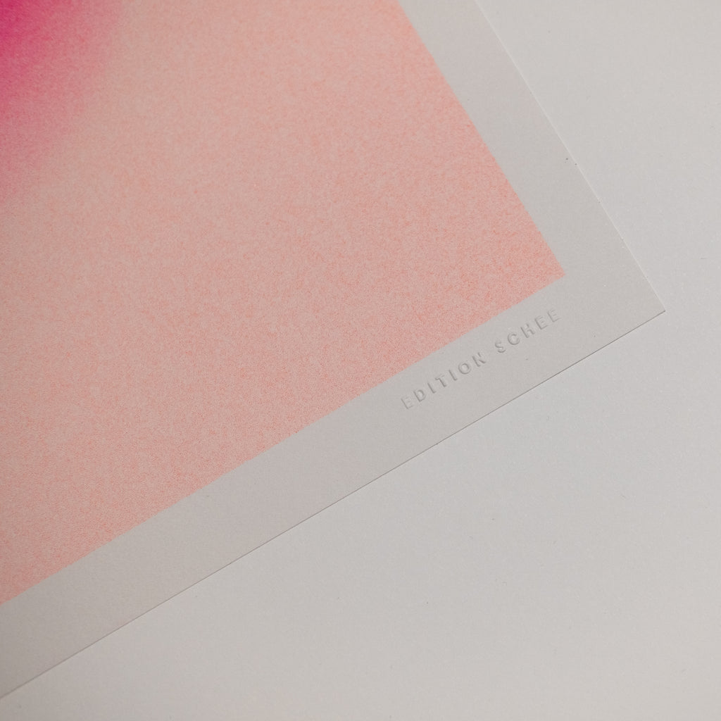 Edition SCHEE Melting Sun (DIN A3) | Edition SCHEE | Risographie