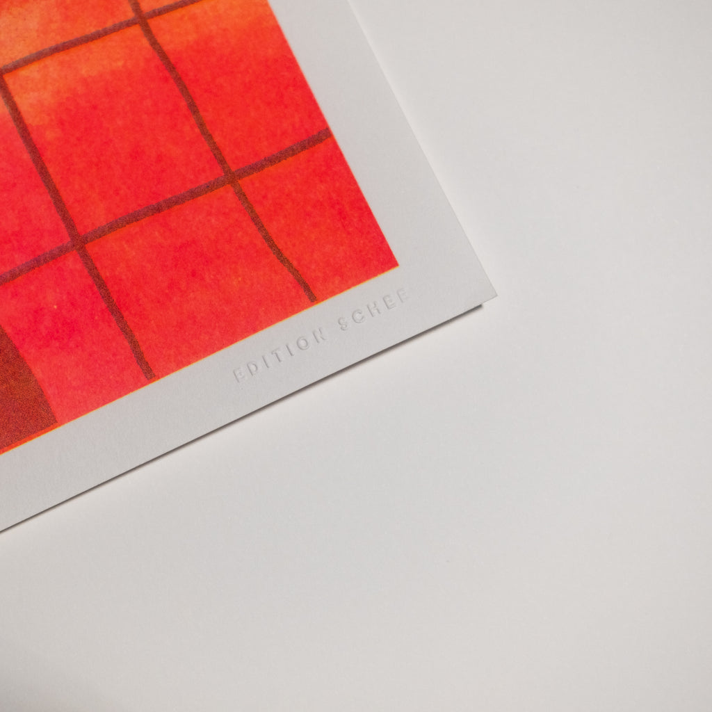 Edition SCHEE Snapshot 4 - On the Throne (DIN A3) | Edition SCHEE | Risographie