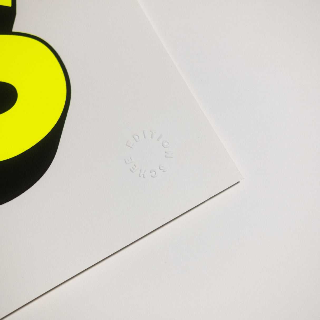 Edition SCHEE Yes Yes Yes (DIN A3) | Edition SCHEE | Siebdruck